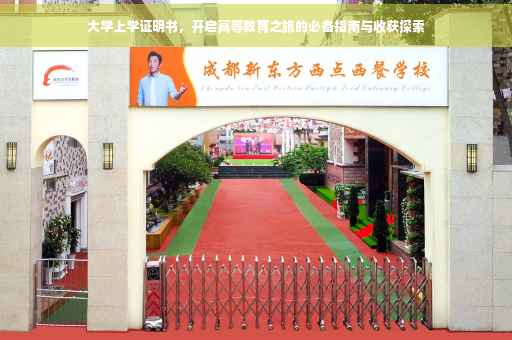 大学上学证明书，开启高等教育之旅的必备指南与收获探索