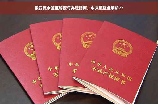银行流水签证解读与办理指南，中文流程全解析??