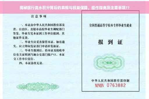 揭秘银行流水积分背后的真相与权益保障，操作指南及注意事项??