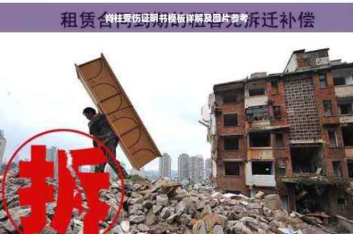 脊柱受伤证明书模板详解及图片参考