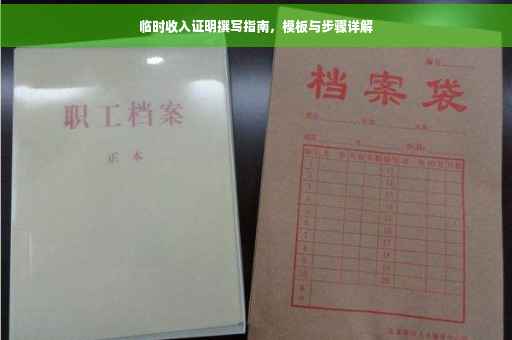 临时收入证明撰写指南，模板与步骤详解
