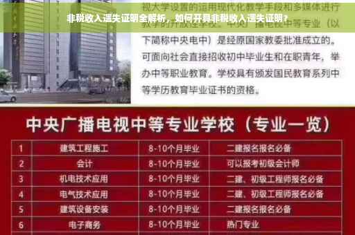 非税收入遗失证明全解析，如何开具非税收入遗失证明？