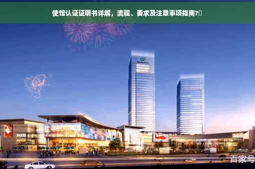 使馆认证证明书详解，流程、要求及注意事项指南?✨