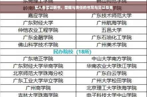 军人参军证明书，荣耀与责任的书写与见证指南