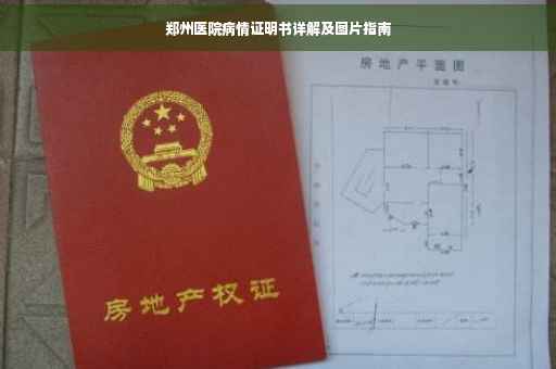 郑州医院病情证明书详解及图片指南