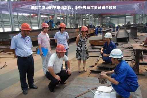 详解工资证明书申请流程，轻松办理工资证明全攻略