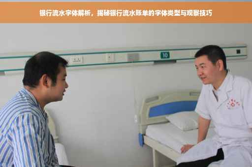 银行流水字体解析，揭秘银行流水账单的字体类型与观察技巧