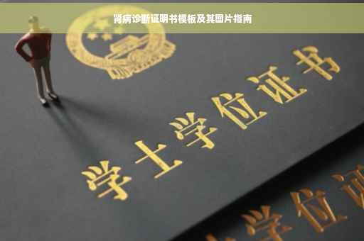 肾病诊断证明书模板及其图片指南