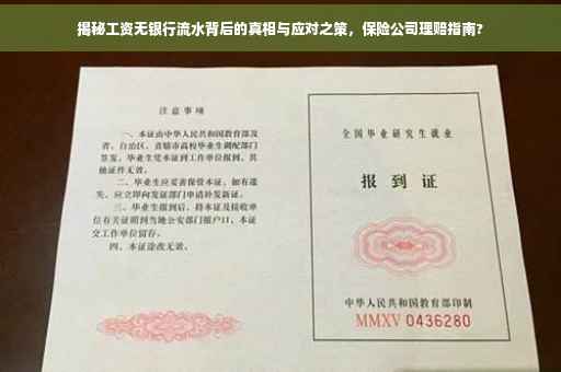 揭秘工资无银行流水背后的真相与应对之策，保险公司理赔指南?