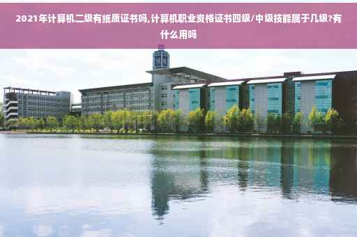 2021年计算机二级有纸质证书吗,计算机职业资格证书四级/中级技能属于几级?有什么用吗