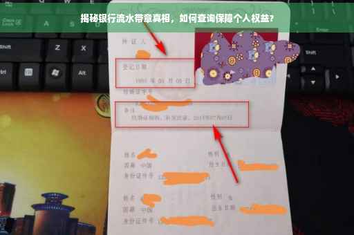 揭秘银行流水带章真相，如何查询保障个人权益？