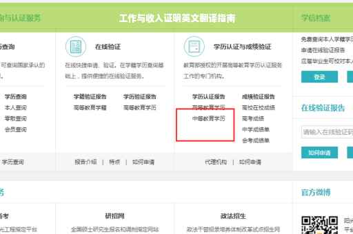 工作与收入证明英文翻译指南