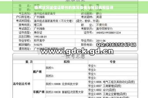 婚育状况诚信证明书的撰写指南与背后真相探寻