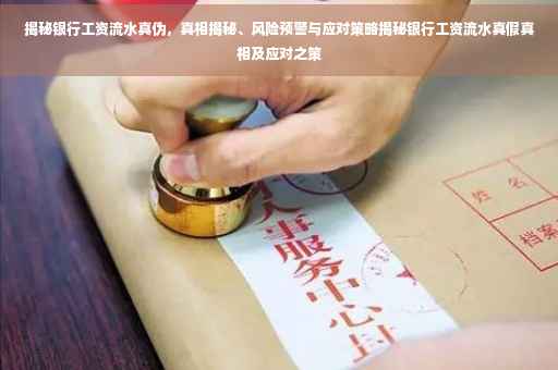 揭秘银行工资流水真伪，真相揭秘、风险预警与应对策略揭秘银行工资流水真假真相及应对之策