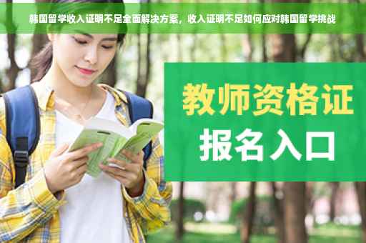 韩国留学收入证明不足全面解决方案，收入证明不足如何应对韩国留学挑战