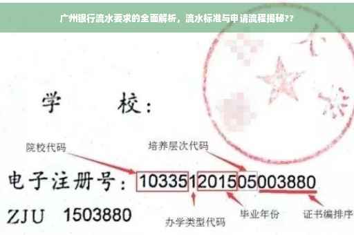 广州银行流水要求的全面解析，流水标准与申请流程揭秘??