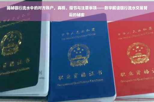 揭秘银行流水中的对方账户，真相、细节与注意事项——数字解读银行流水交易背后的秘密