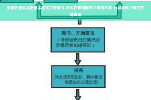 全国计算机高新技术考试合格证书,怎么在查询网站上查询不到-计算机电子证书在哪查看
