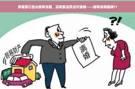 房屋银行流水缴税详解，深度解读及应对策略——缴税金额揭秘??