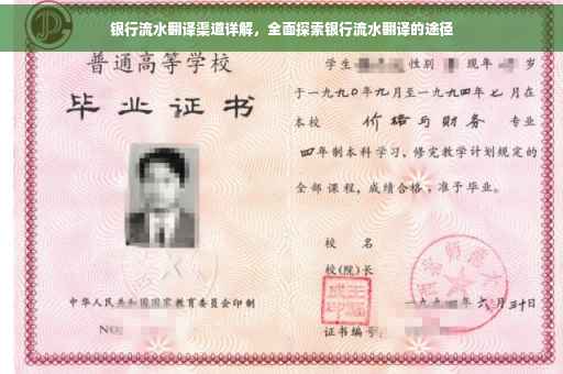 银行流水翻译渠道详解，全面探索银行流水翻译的途径