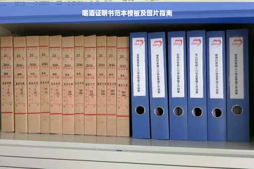 喝酒证明书范本模板及图片指南