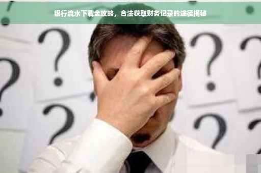 银行流水下载全攻略，合法获取财务记录的途径揭秘