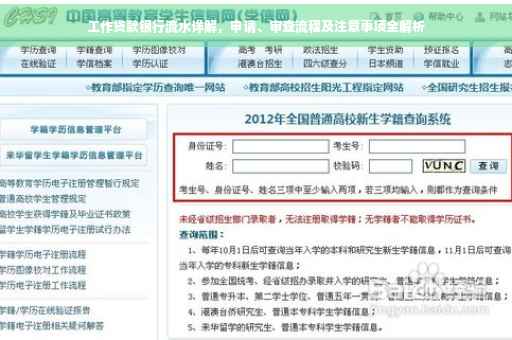 工作贷款银行流水详解，申请、审查流程及注意事项全解析