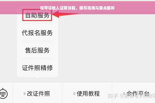 信用证收入证明详解，撰写指南与要点解析