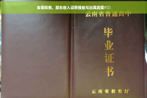 全面指南，股东收入证明模板与出具流程?⚡️