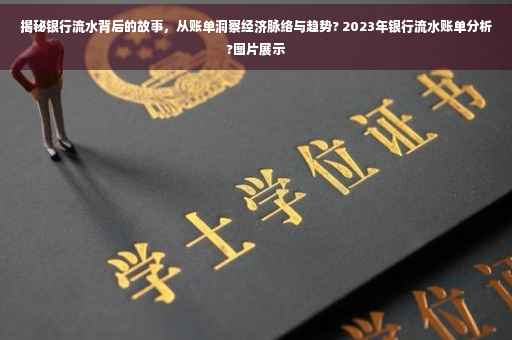 揭秘银行流水背后的故事，从账单洞察经济脉络与趋势? 2023年银行流水账单分析?图片展示