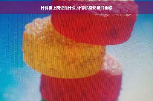 计算机上岗证是什么,计算机登记证书全称
