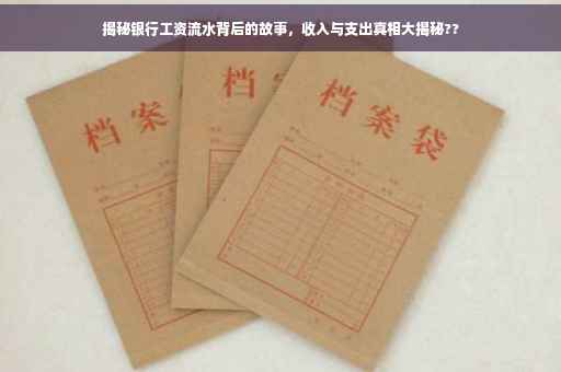 揭秘银行工资流水背后的故事，收入与支出真相大揭秘??