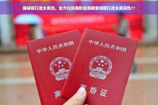 揭秘银行流水真伪，全方位指南助你准确查询银行流水真实性??