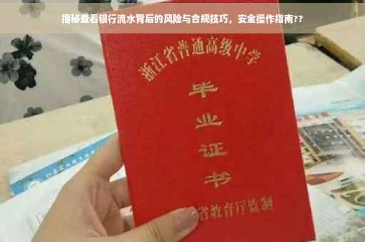 揭秘查看银行流水背后的风险与合规技巧，安全操作指南??