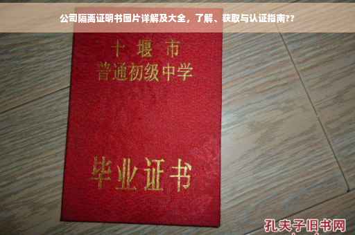 公司隔离证明书图片详解及大全，了解、获取与认证指南??