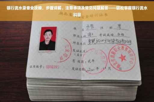 银行流水录音全攻略，步骤详解、注意事项及常见问题解答——轻松掌握银行流水科目