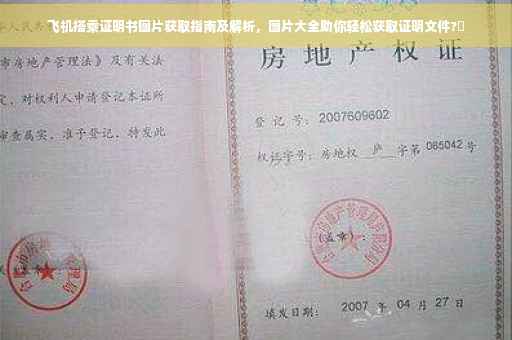 飞机搭乘证明书图片获取指南及解析，图片大全助你轻松获取证明文件?✨