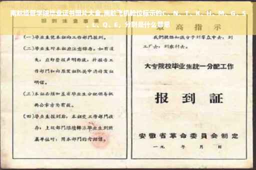南航经管学院毕业证书图片大全,南航飞机舱位标示的C、N、T、K、H、M、G、S、L、Q、E，分别是什么意思