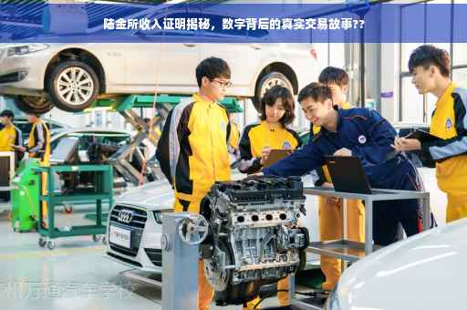 陆金所收入证明揭秘，数字背后的真实交易故事??