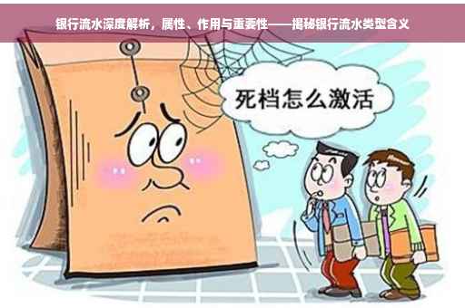 银行流水深度解析，属性、作用与重要性——揭秘银行流水类型含义