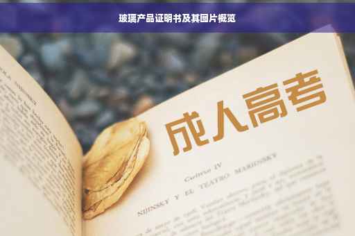 玻璃产品证明书及其图片概览