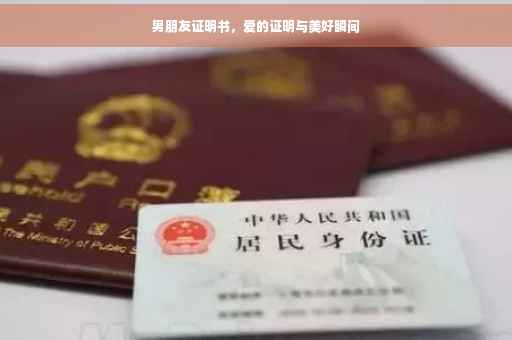男朋友证明书，爱的证明与美好瞬间