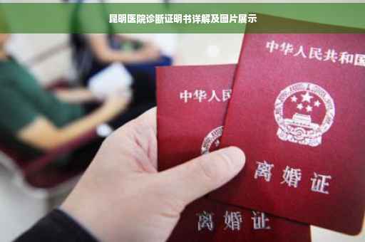 昆明医院诊断证明书详解及图片展示