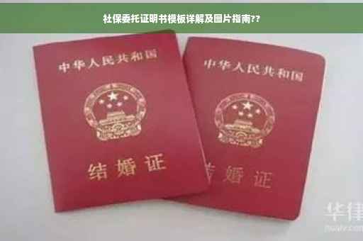 社保委托证明书模板详解及图片指南??