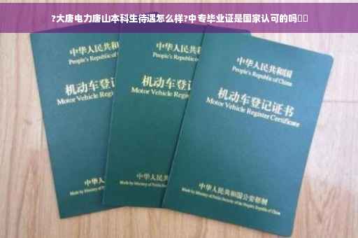 ?大唐电力唐山本科生待遇怎么样?中专毕业证是国家认可的吗⚡️