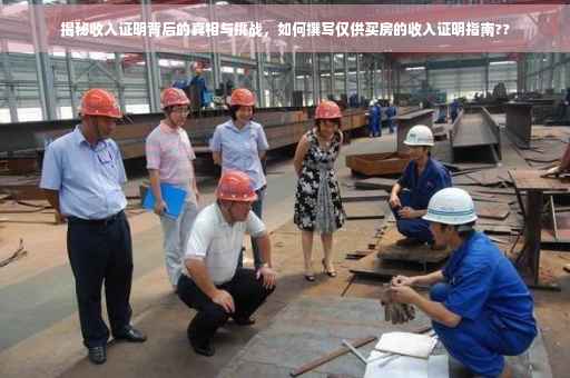 揭秘收入证明背后的真相与挑战，如何撰写仅供买房的收入证明指南??