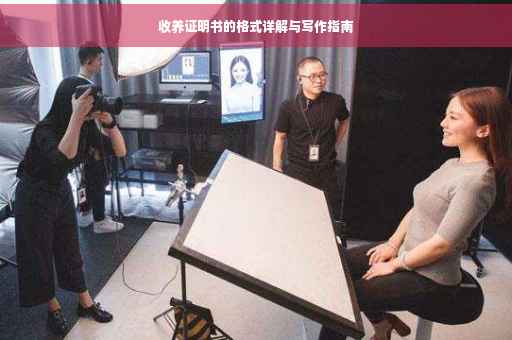收养证明书的格式详解与写作指南
