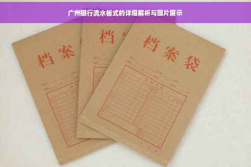 广州银行流水板式的详细解析与图片展示