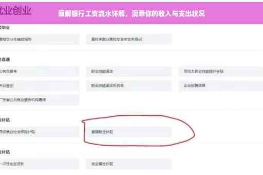 图解银行工资流水详解，洞悉你的收入与支出状况