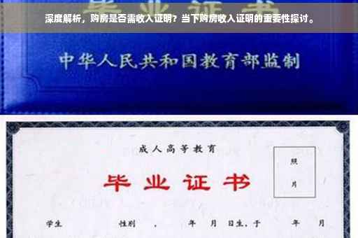 深度解析，购房是否需收入证明？当下购房收入证明的重要性探讨。